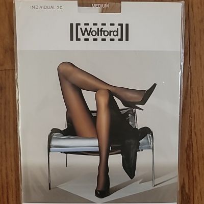 Wolford Individual 20 Tights Size Medium Gobi